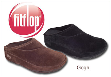 fitflop gogh suede clogs